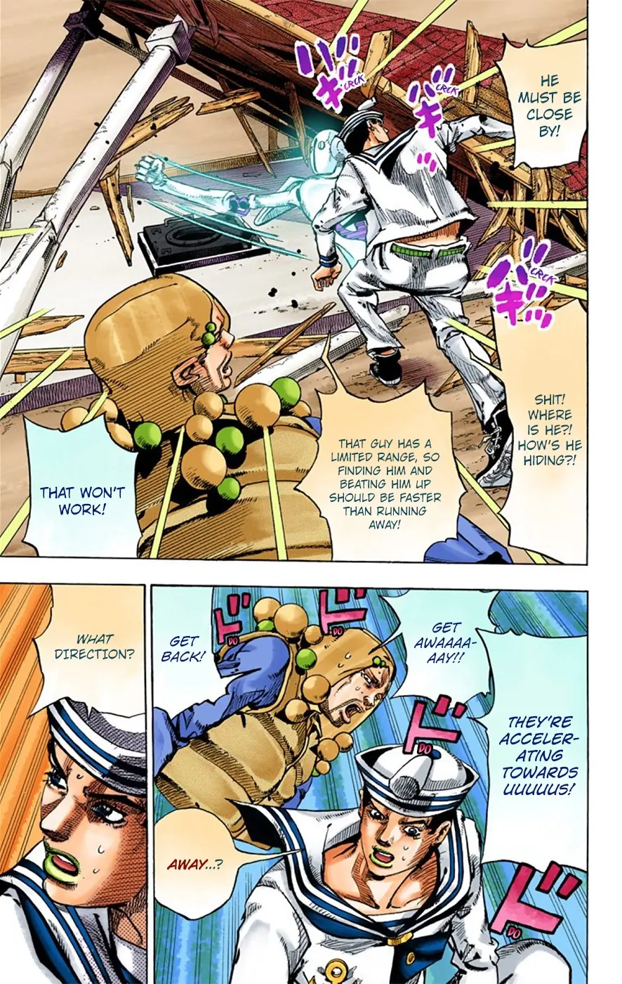 JoJo's Bizarre Adventure, Part 8: JoJolion Colored Manga, chapter 28, page 32