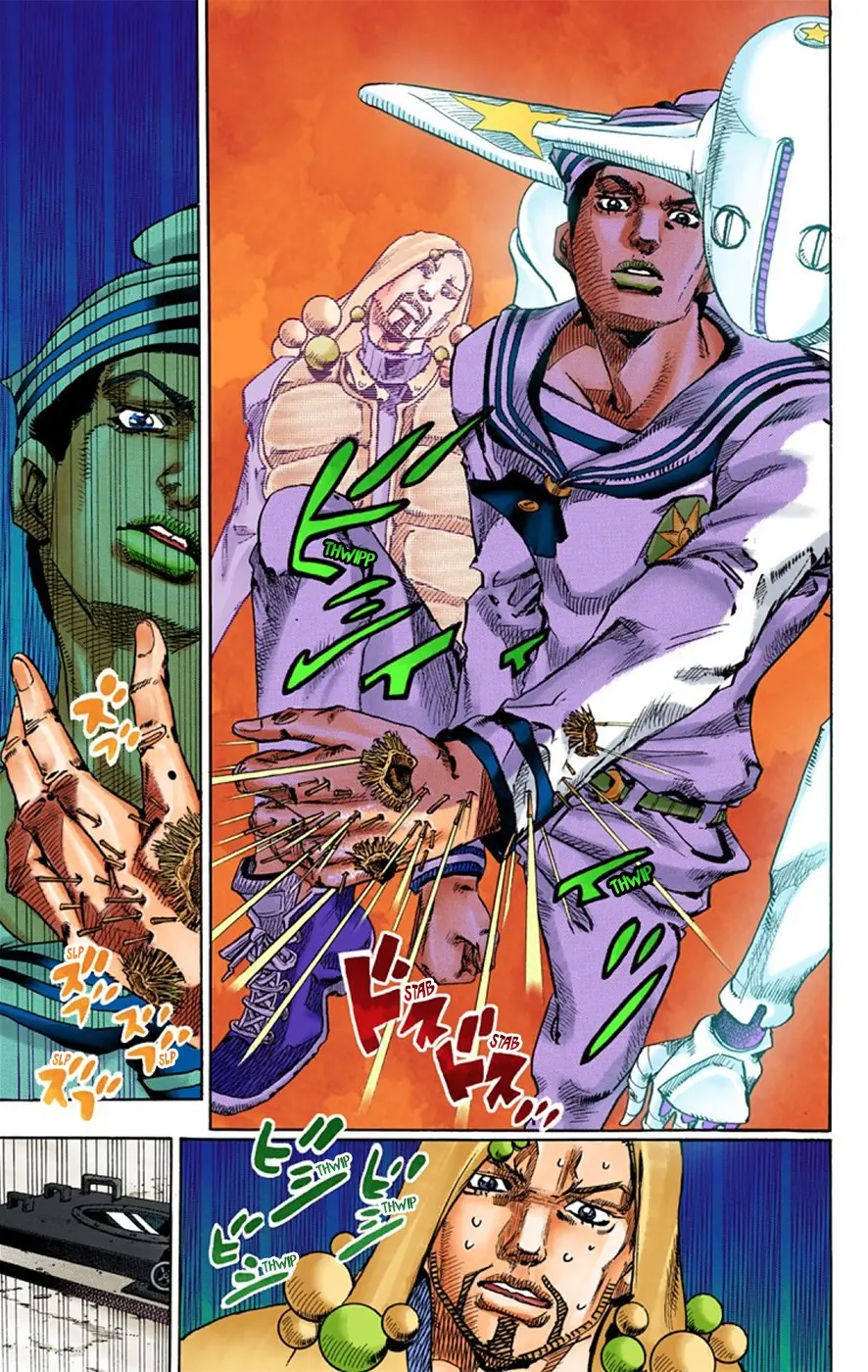 JoJo's Bizarre Adventure, Part 8: JoJolion Colored Manga, chapter 28, page 34