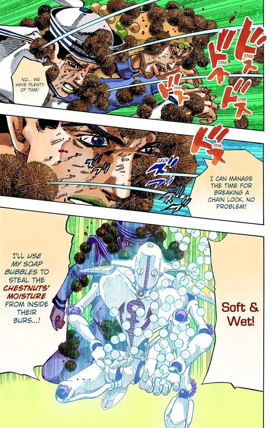 JoJo's Bizarre Adventure, Part 8: JoJolion Colored Manga, chapter 29, page 18