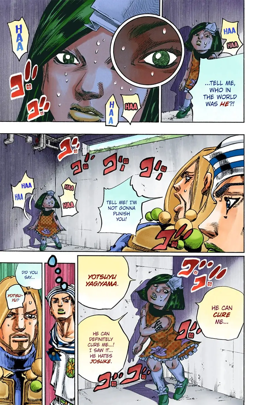 JoJo's Bizarre Adventure, Part 8: JoJolion Colored Manga, chapter 29, page 25