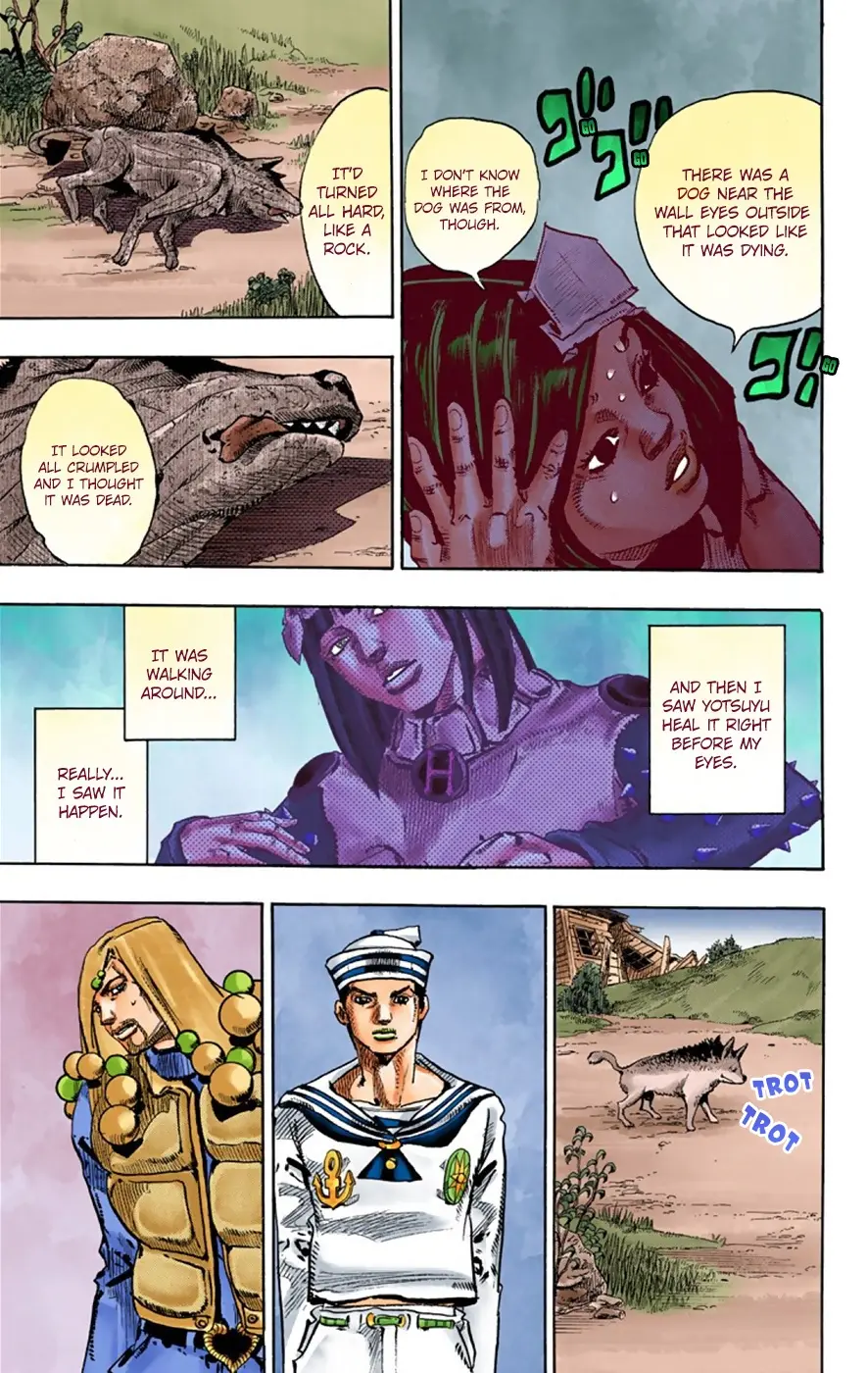 JoJo's Bizarre Adventure, Part 8: JoJolion Colored Manga, chapter 30, page 12