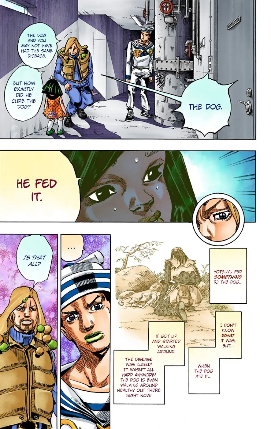 JoJo's Bizarre Adventure, Part 8: JoJolion Colored Manga, chapter 30, page 14