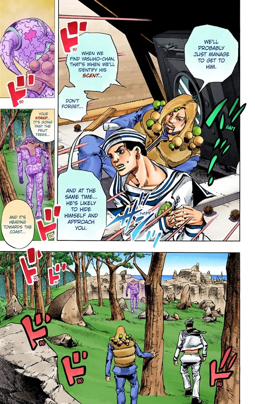 JoJo's Bizarre Adventure, Part 8: JoJolion Colored Manga, chapter 30, page 27
