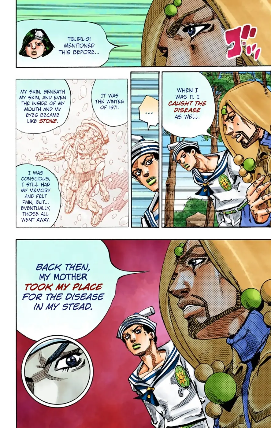 JoJo's Bizarre Adventure, Part 8: JoJolion Colored Manga, chapter 30, page 28