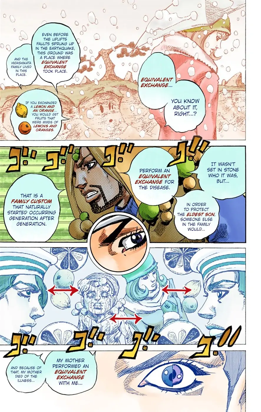 JoJo's Bizarre Adventure, Part 8: JoJolion Colored Manga, chapter 30, page 29