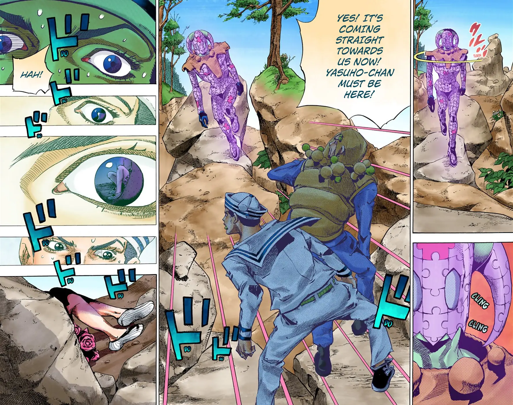 JoJo's Bizarre Adventure, Part 8: JoJolion Colored Manga, chapter 30, page 33