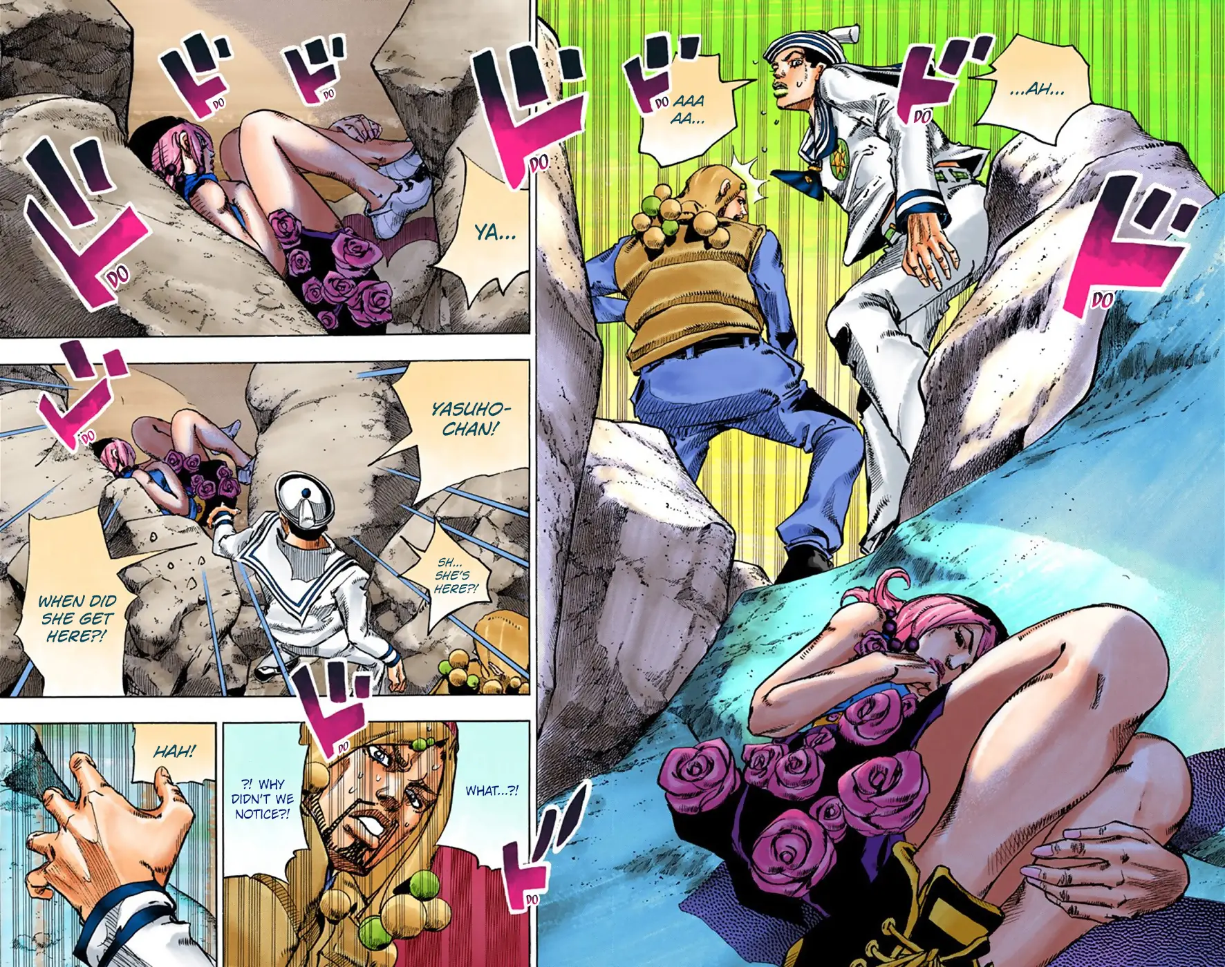 JoJo's Bizarre Adventure, Part 8: JoJolion Colored Manga, chapter 30, page 34