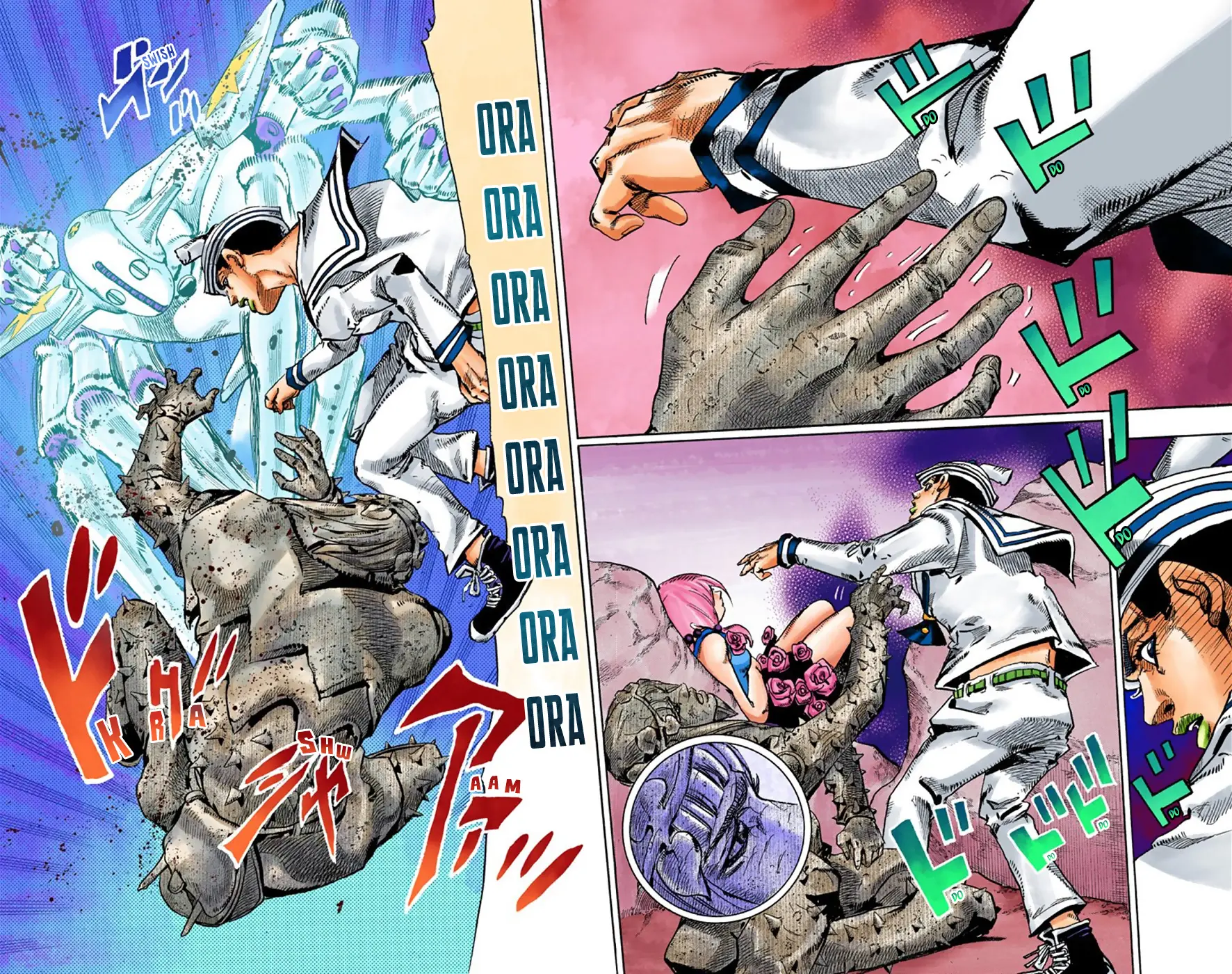 JoJo's Bizarre Adventure, Part 8: JoJolion Colored Manga, chapter 30, page 36