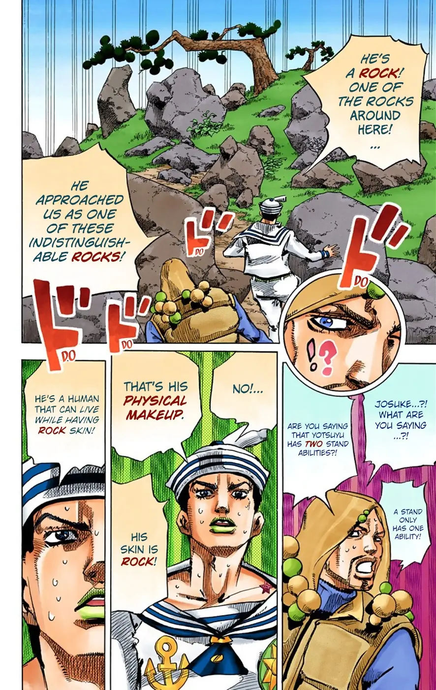 JoJo's Bizarre Adventure, Part 8: JoJolion Colored Manga, chapter 30, page 38