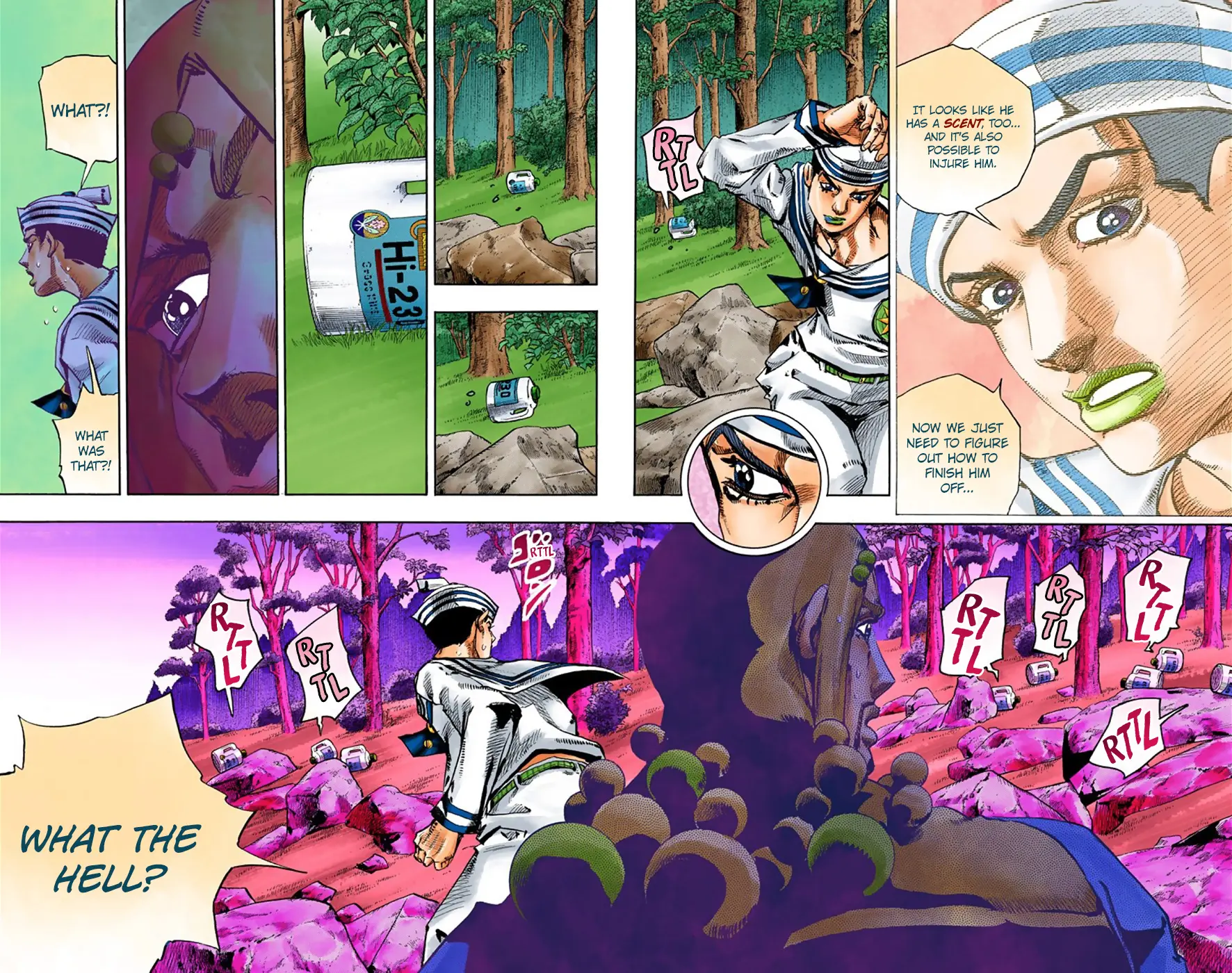JoJo's Bizarre Adventure, Part 8: JoJolion Colored Manga, chapter 31, page 22