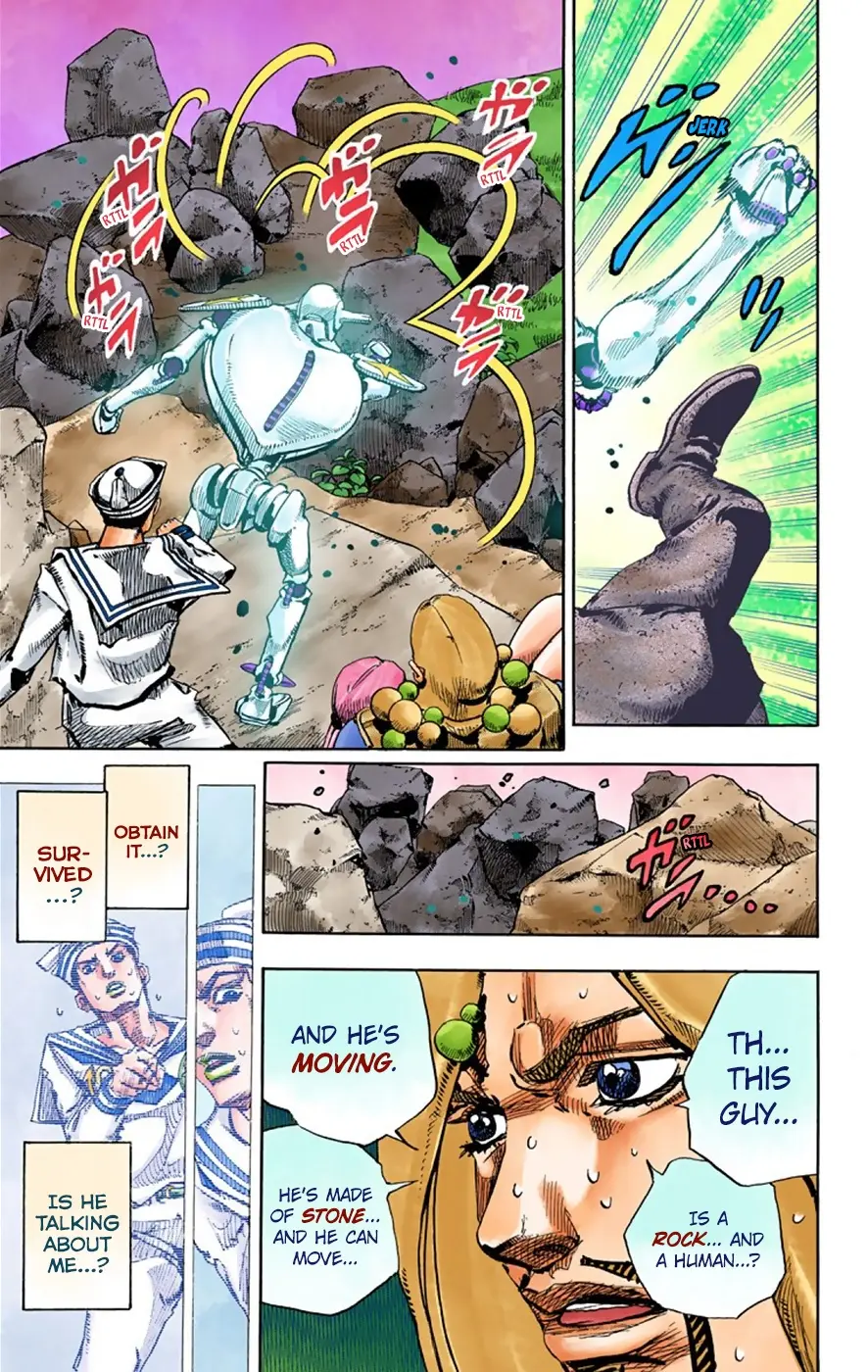 JoJo's Bizarre Adventure, Part 8: JoJolion Colored Manga, chapter 31, page 32