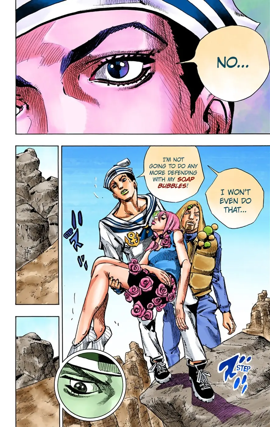 JoJo's Bizarre Adventure, Part 8: JoJolion Colored Manga, chapter 31, page 36