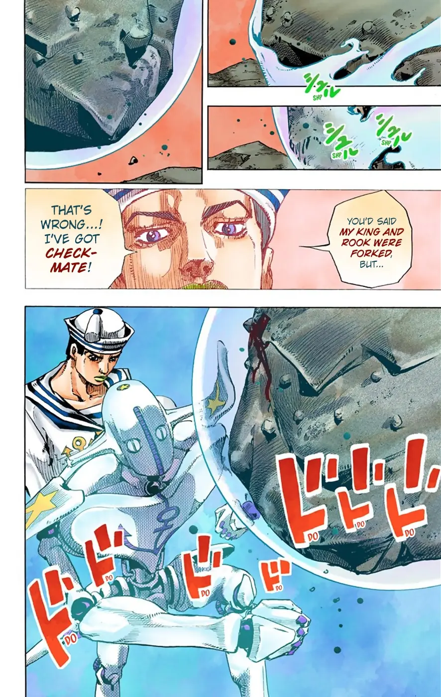 JoJo's Bizarre Adventure, Part 8: JoJolion Colored Manga, chapter 31, page 38