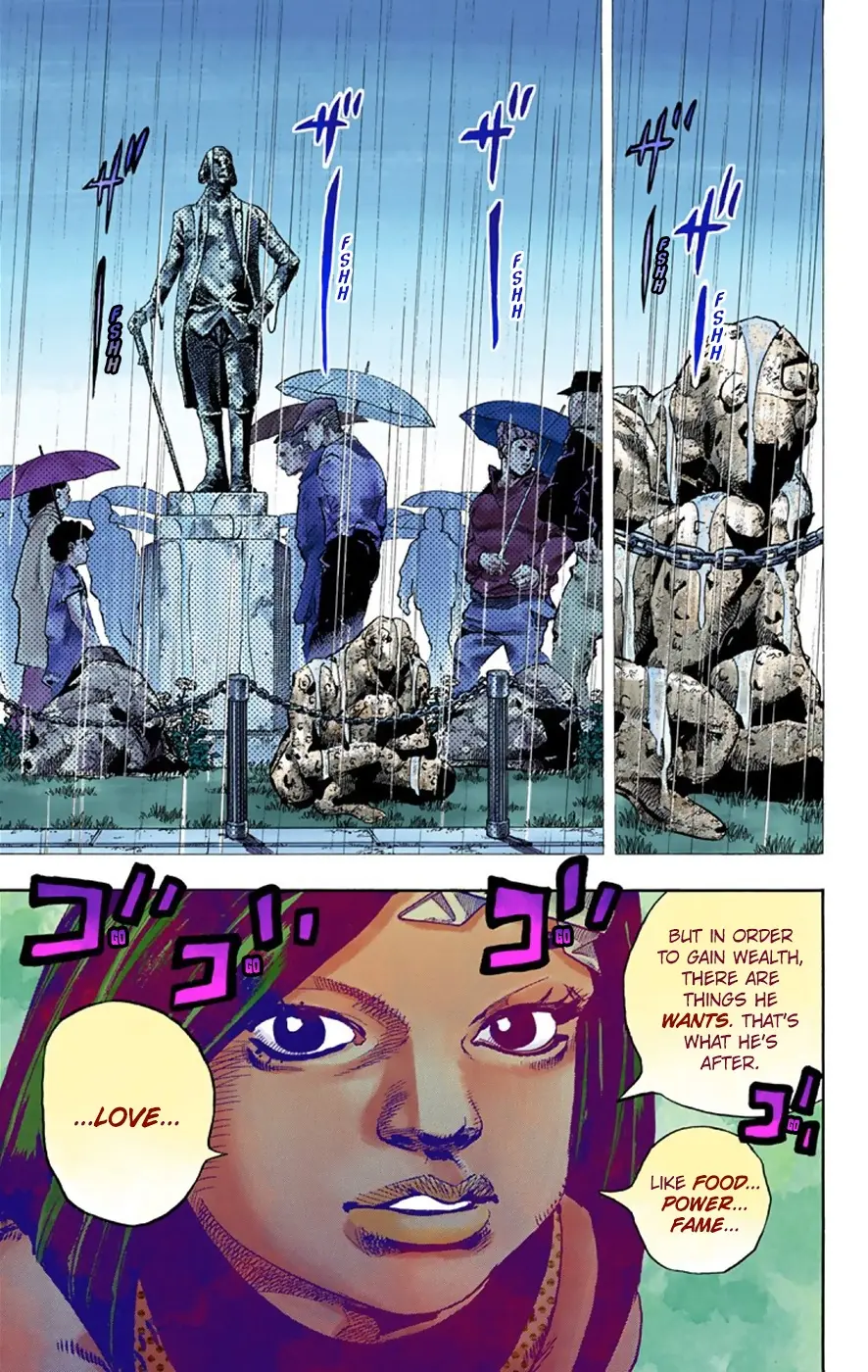 JoJo's Bizarre Adventure, Part 8: JoJolion Colored Manga, chapter 32, page 33