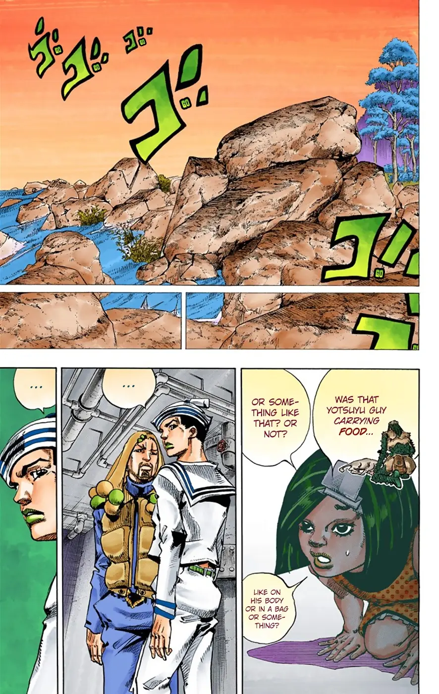JoJo's Bizarre Adventure, Part 8: JoJolion Colored Manga, chapter 32, page 37
