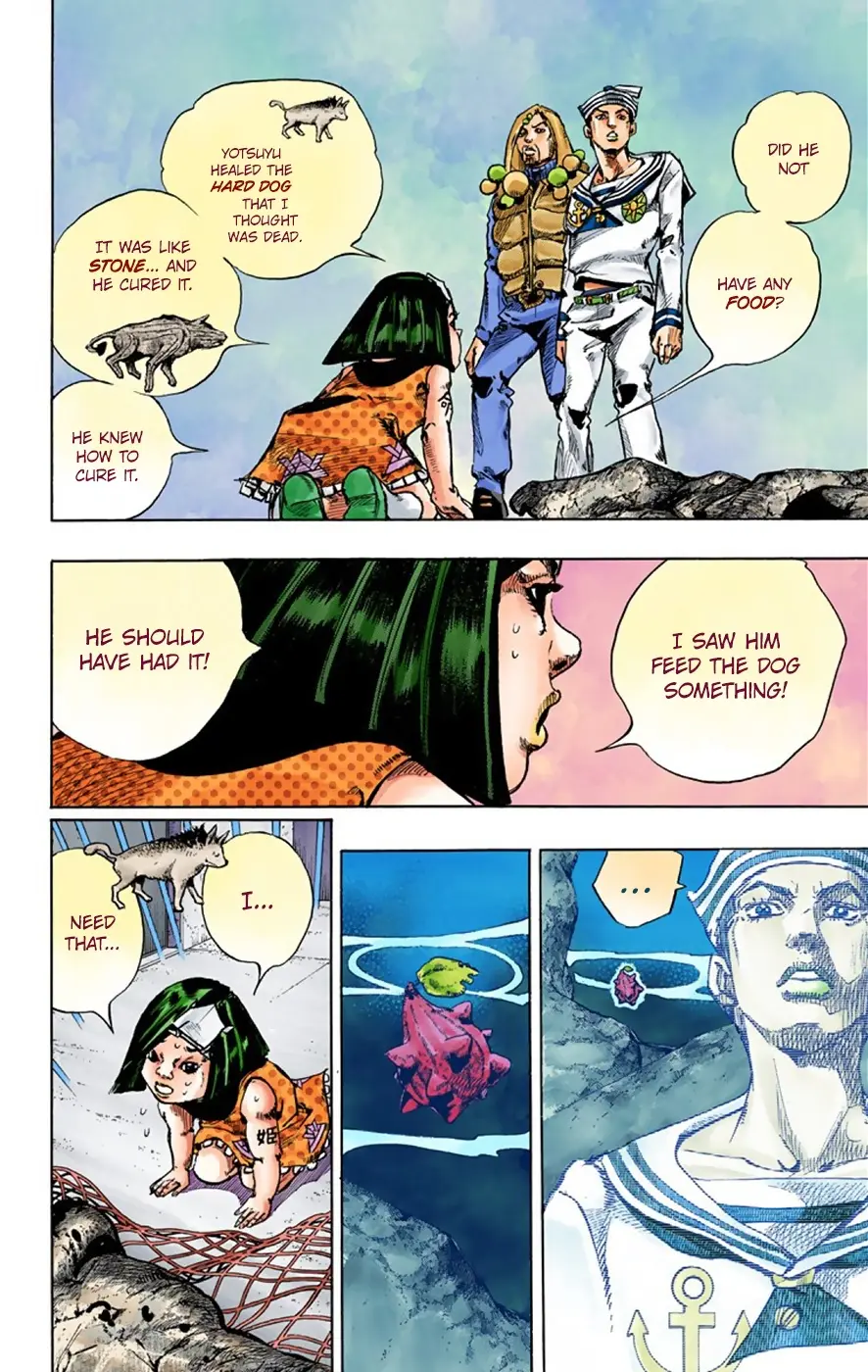 JoJo's Bizarre Adventure, Part 8: JoJolion Colored Manga, chapter 32, page 38
