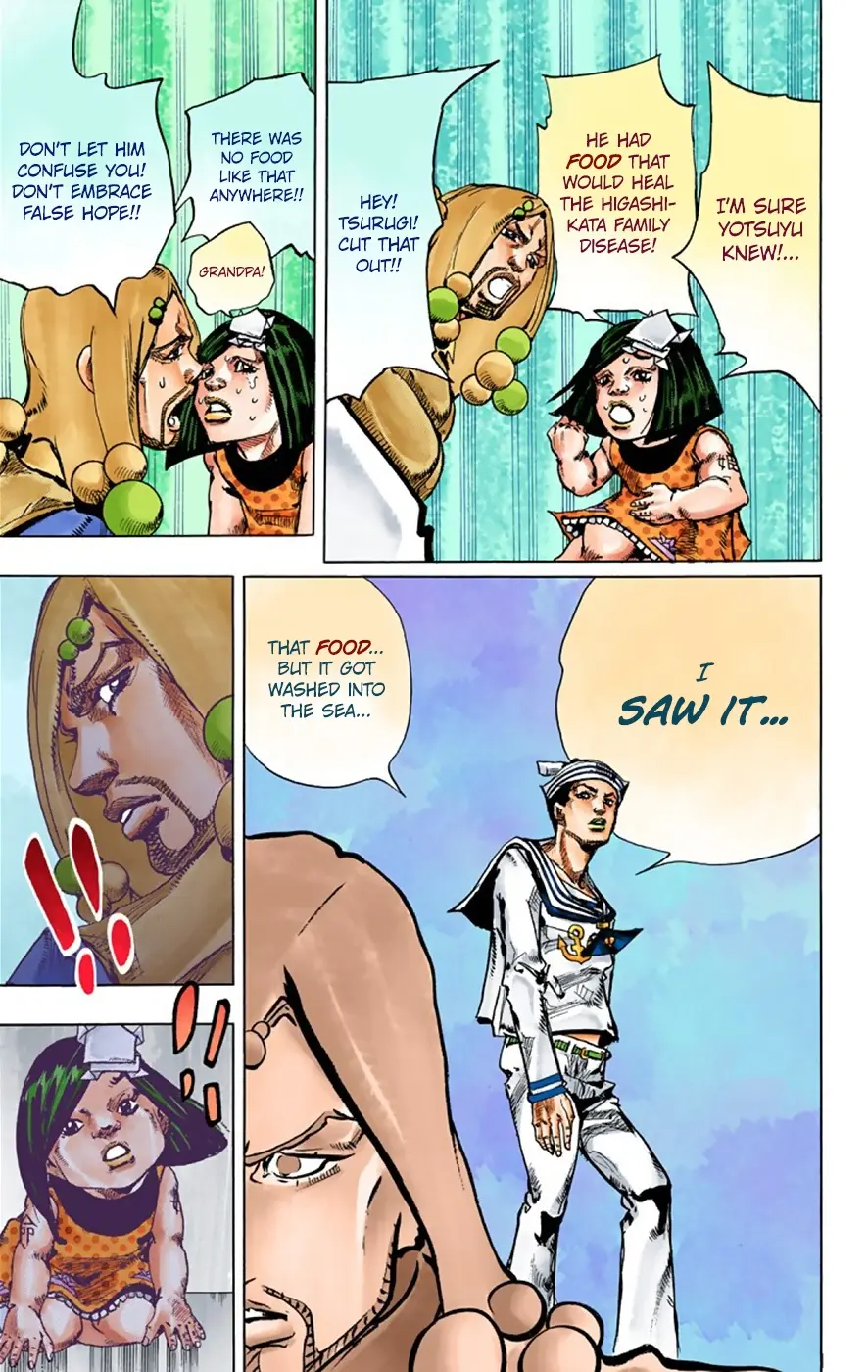 JoJo's Bizarre Adventure, Part 8: JoJolion Colored Manga, chapter 32, page 39