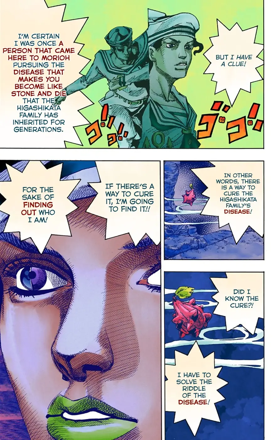 JoJo's Bizarre Adventure, Part 8: JoJolion Colored Manga, chapter 33, page 6