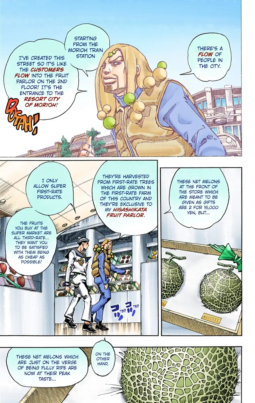 JoJo's Bizarre Adventure, Part 8: JoJolion Colored Manga, chapter 33, page 28