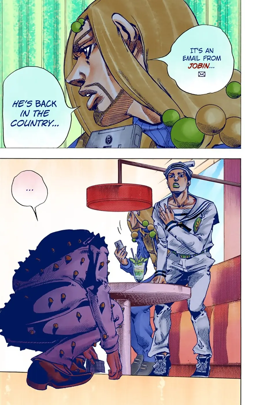JoJo's Bizarre Adventure, Part 8: JoJolion Colored Manga, chapter 33, page 36