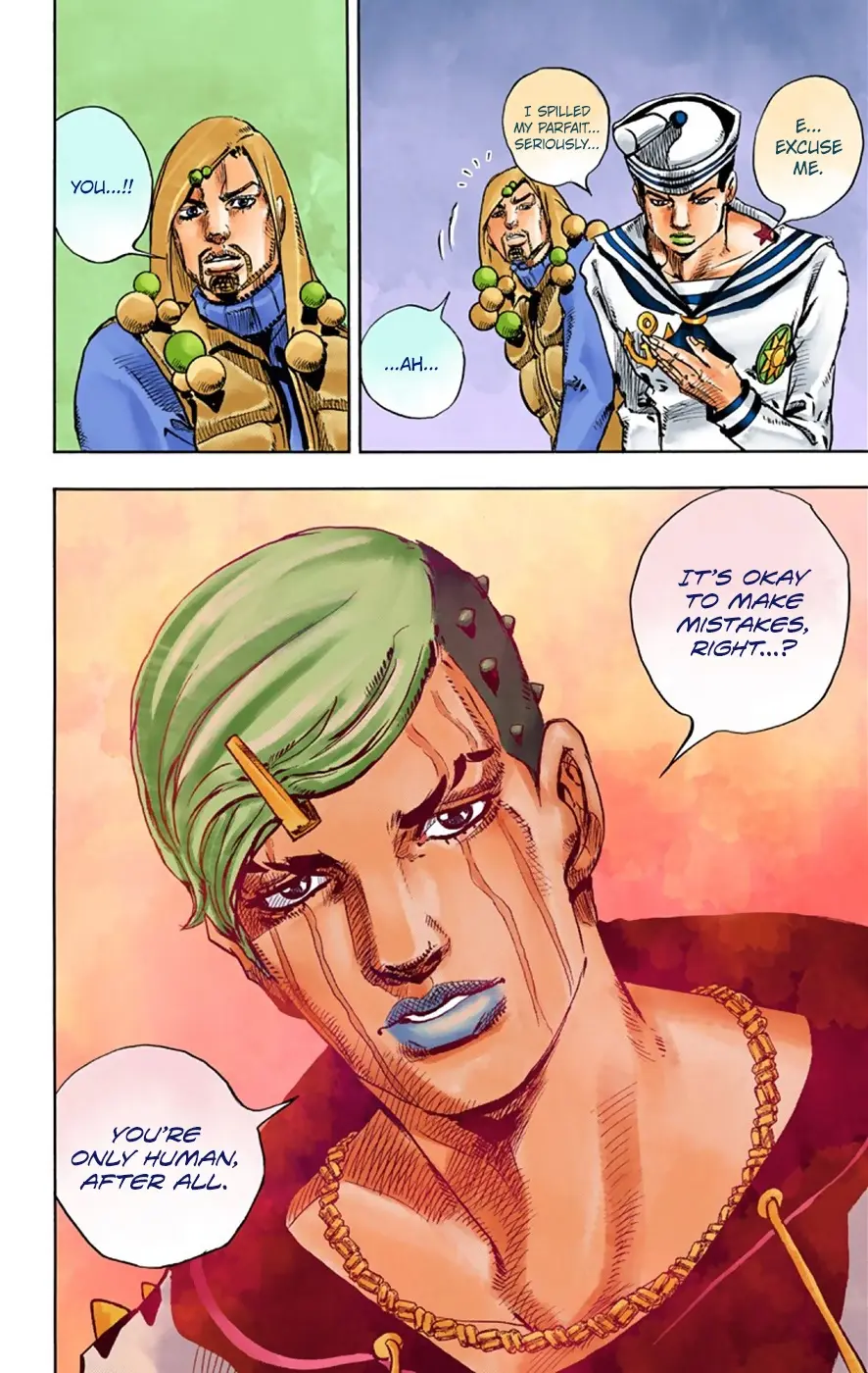 JoJo's Bizarre Adventure, Part 8: JoJolion Colored Manga, chapter 33, page 38