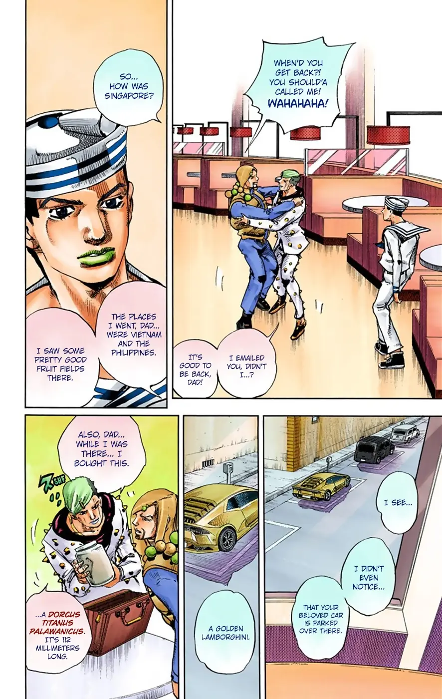 JoJo's Bizarre Adventure, Part 8: JoJolion Colored Manga, chapter 33, page 40