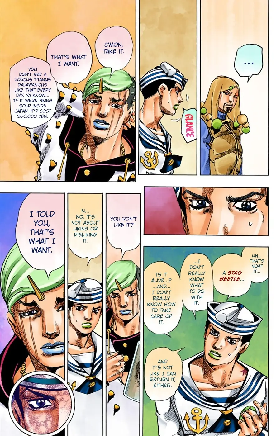 JoJo's Bizarre Adventure, Part 8: JoJolion Colored Manga, chapter 33, page 44