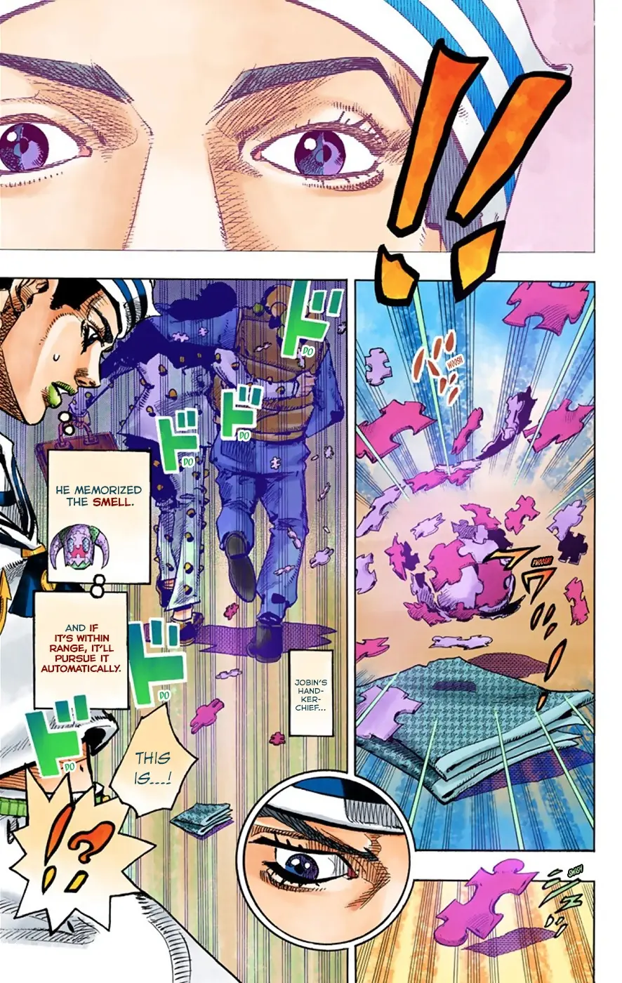 JoJo's Bizarre Adventure, Part 8: JoJolion Colored Manga, chapter 33, page 48