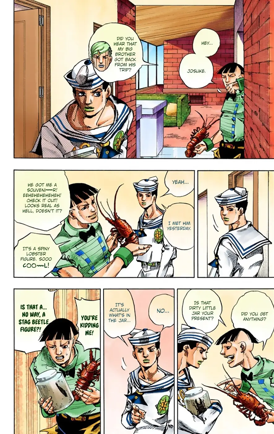 JoJo's Bizarre Adventure, Part 8: JoJolion Colored Manga, chapter 34, page 4