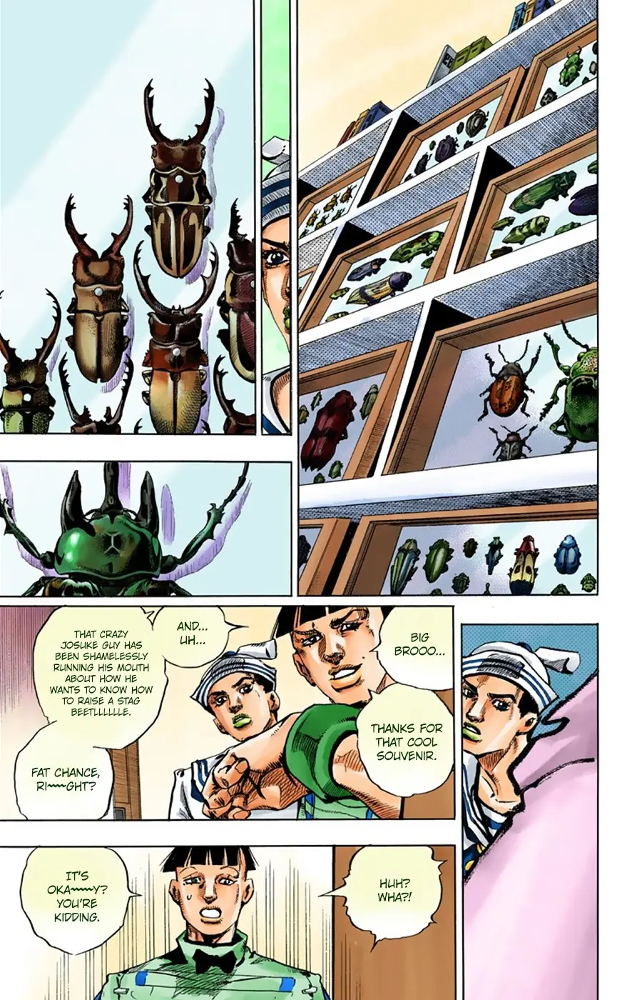 JoJo's Bizarre Adventure, Part 8: JoJolion Colored Manga, chapter 34, page 9