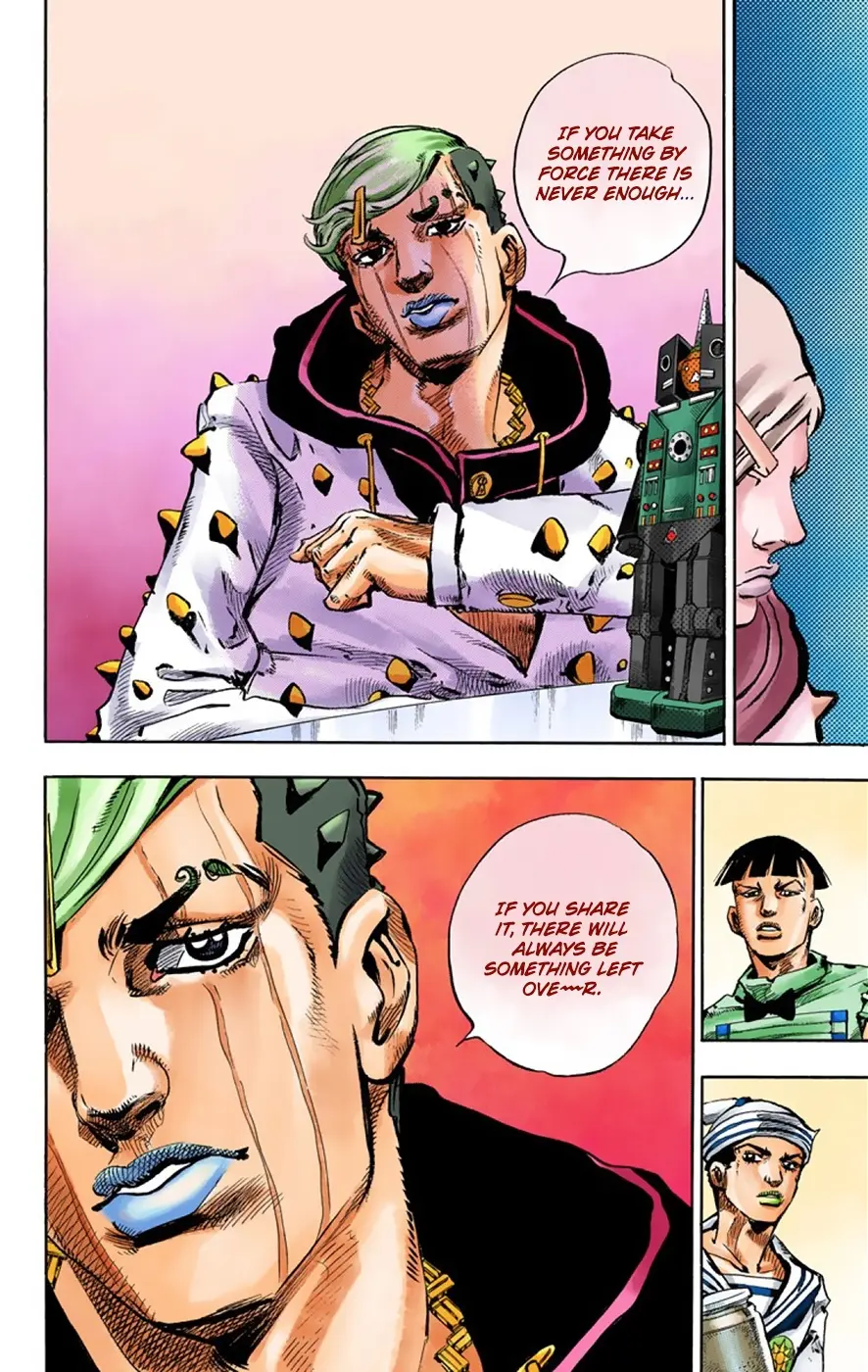 JoJo's Bizarre Adventure, Part 8: JoJolion Colored Manga, chapter 34, page 11