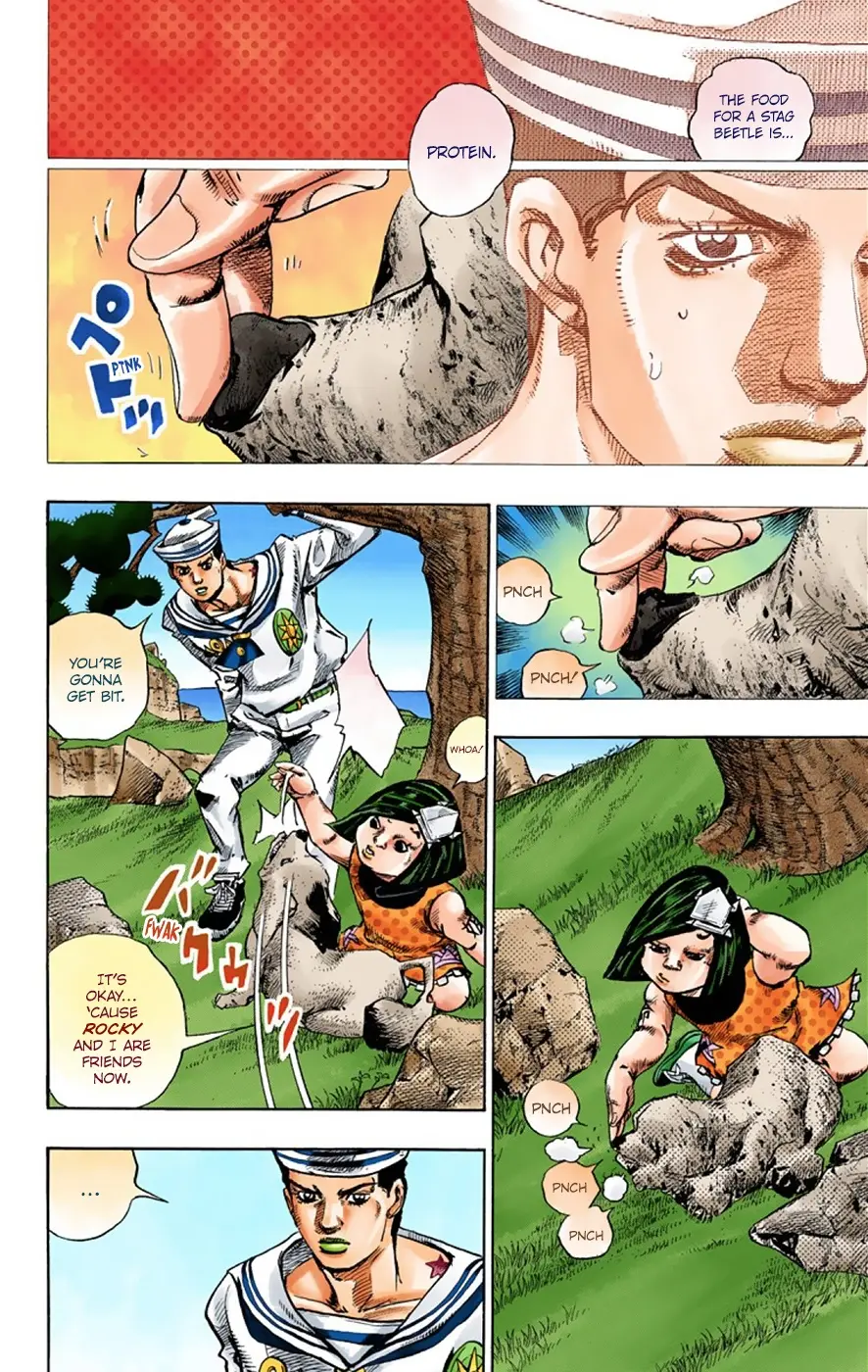 JoJo's Bizarre Adventure, Part 8: JoJolion Colored Manga, chapter 34, page 13