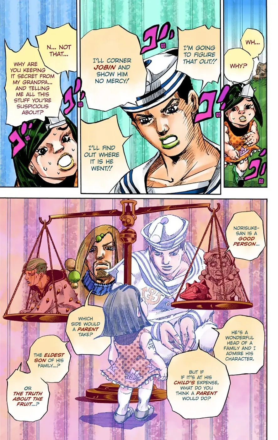 JoJo's Bizarre Adventure, Part 8: JoJolion Colored Manga, chapter 34, page 18