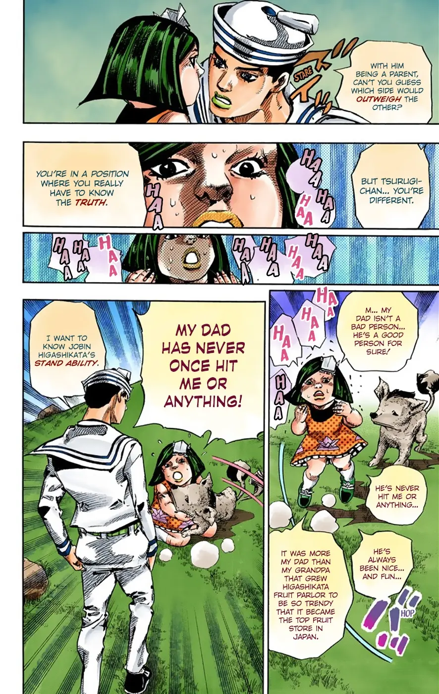 JoJo's Bizarre Adventure, Part 8: JoJolion Colored Manga, chapter 34, page 19