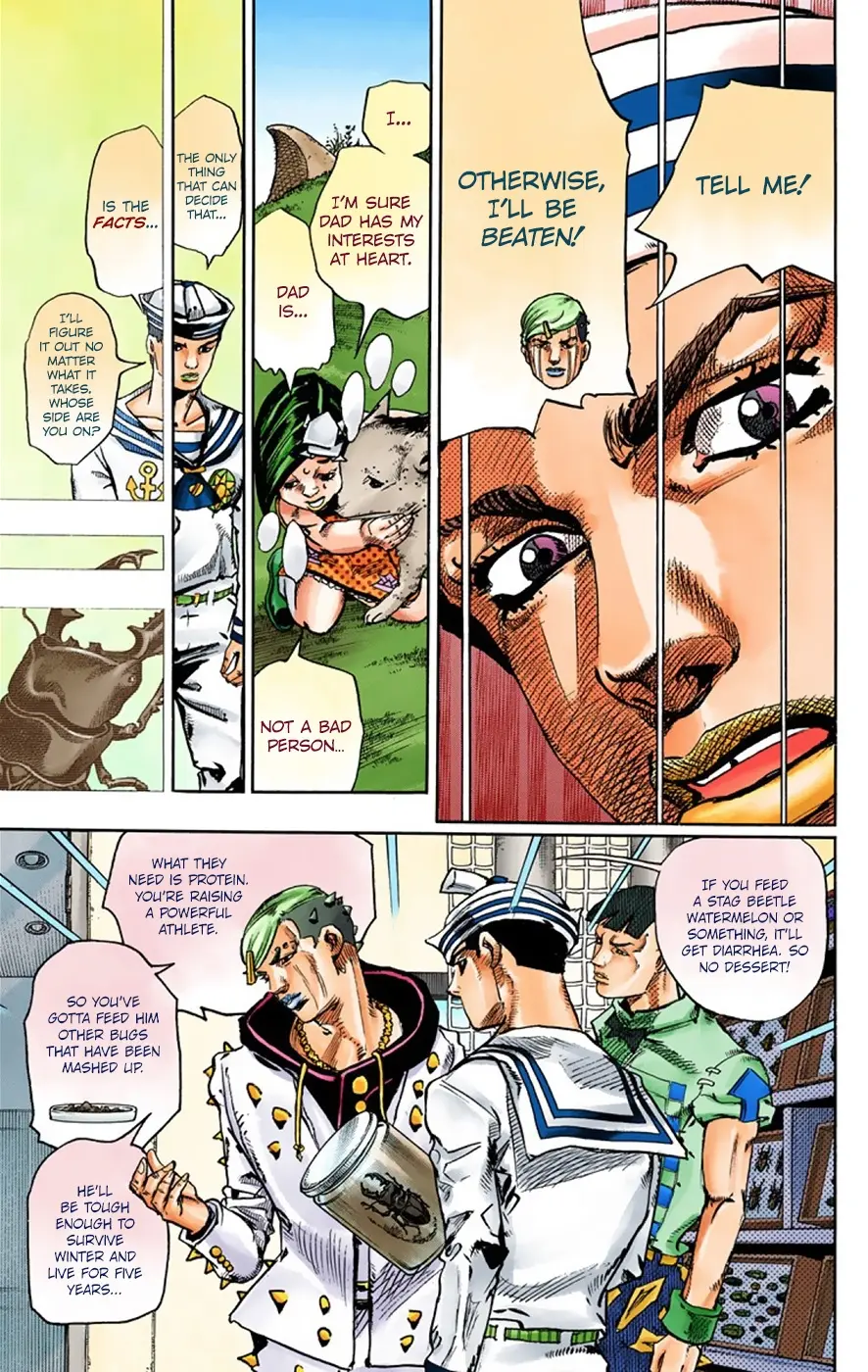 JoJo's Bizarre Adventure, Part 8: JoJolion Colored Manga, chapter 34, page 20