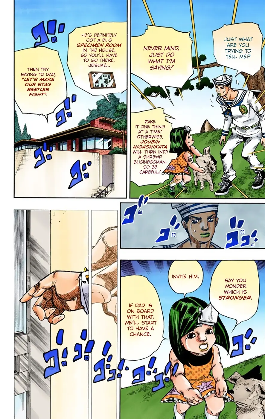 JoJo's Bizarre Adventure, Part 8: JoJolion Colored Manga, chapter 34, page 25