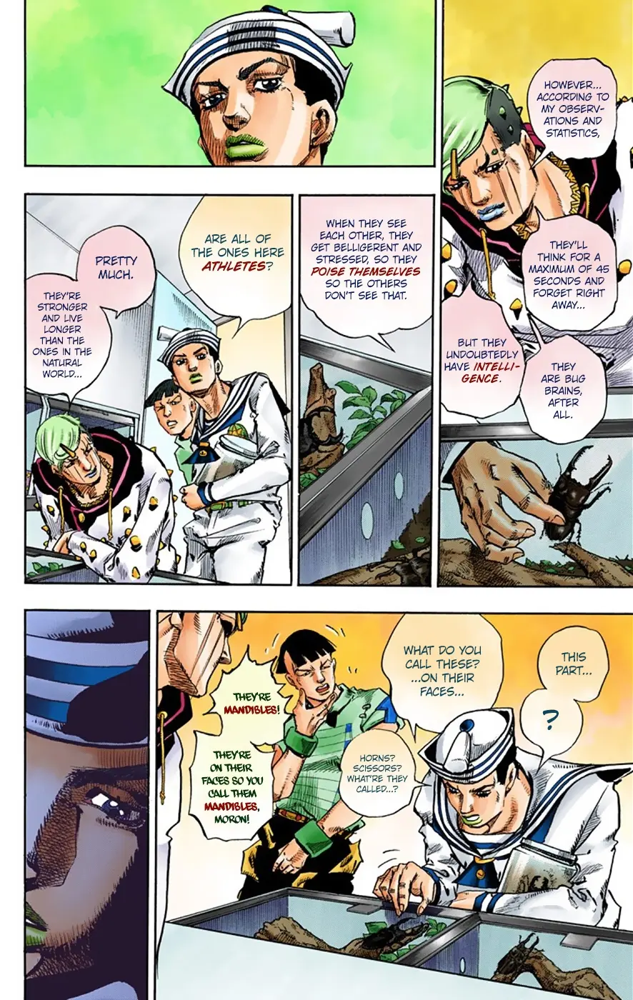 JoJo's Bizarre Adventure, Part 8: JoJolion Colored Manga, chapter 34, page 28