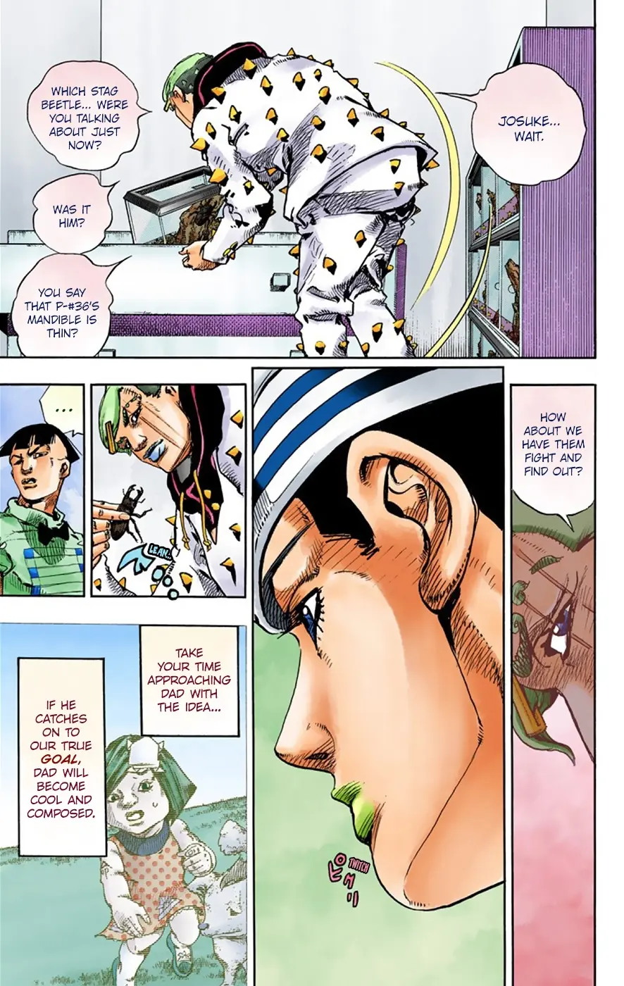 JoJo's Bizarre Adventure, Part 8: JoJolion Colored Manga, chapter 34, page 31