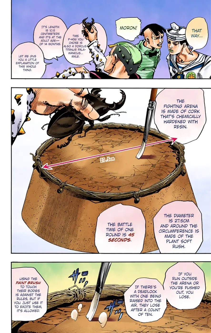 JoJo's Bizarre Adventure, Part 8: JoJolion Colored Manga, chapter 34, page 34