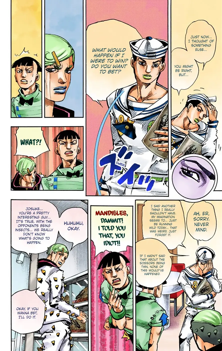 JoJo's Bizarre Adventure, Part 8: JoJolion Colored Manga, chapter 34, page 36
