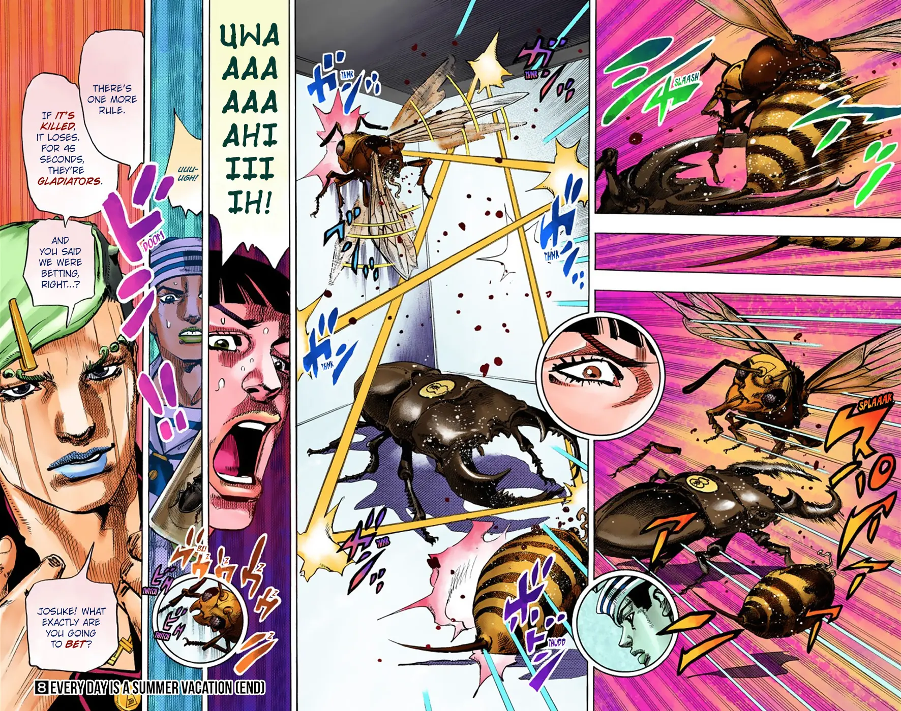 JoJo's Bizarre Adventure, Part 8: JoJolion Colored Manga, chapter 34, page 41