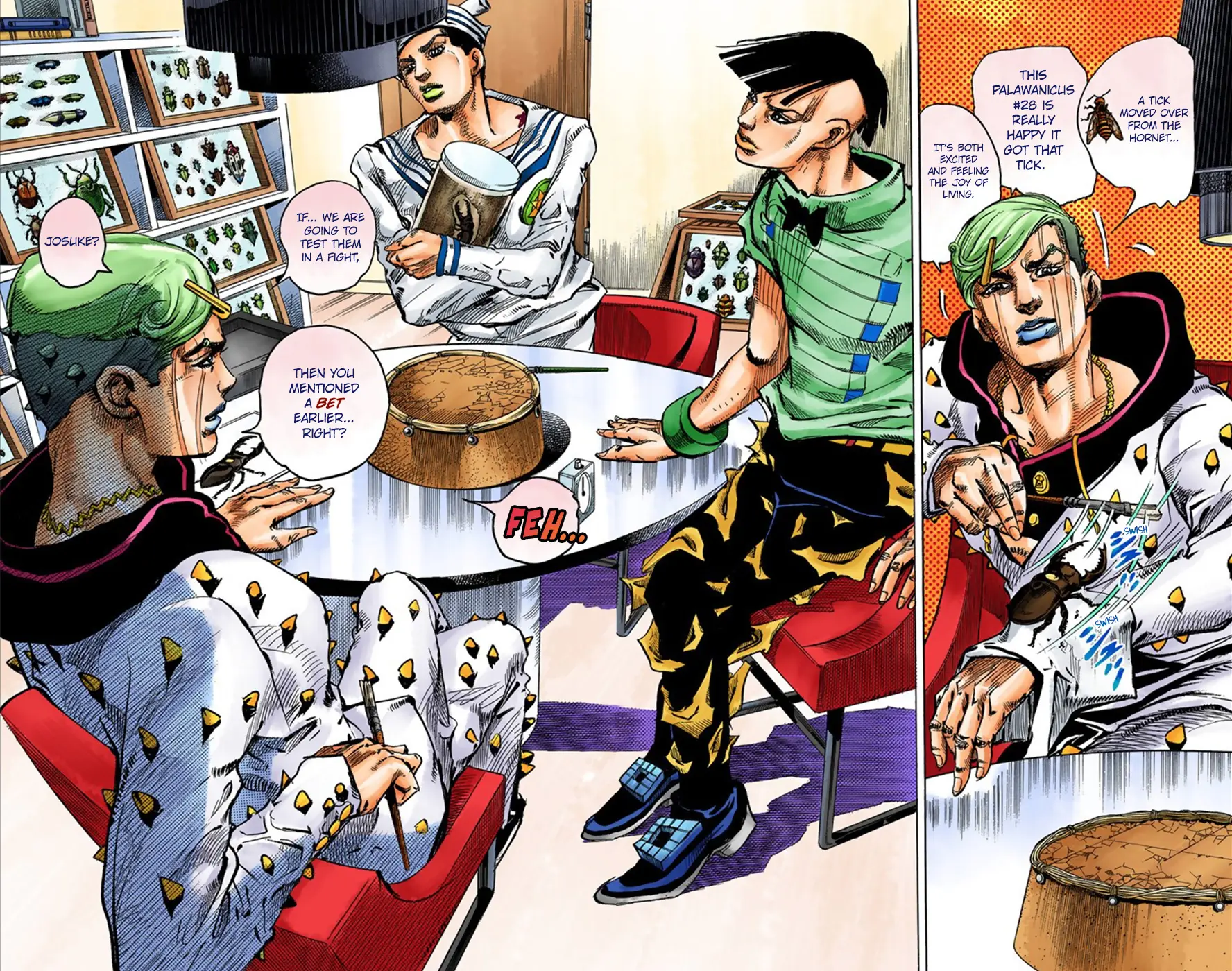 JoJo's Bizarre Adventure, Part 8: JoJolion Colored Manga, chapter 35, page 9