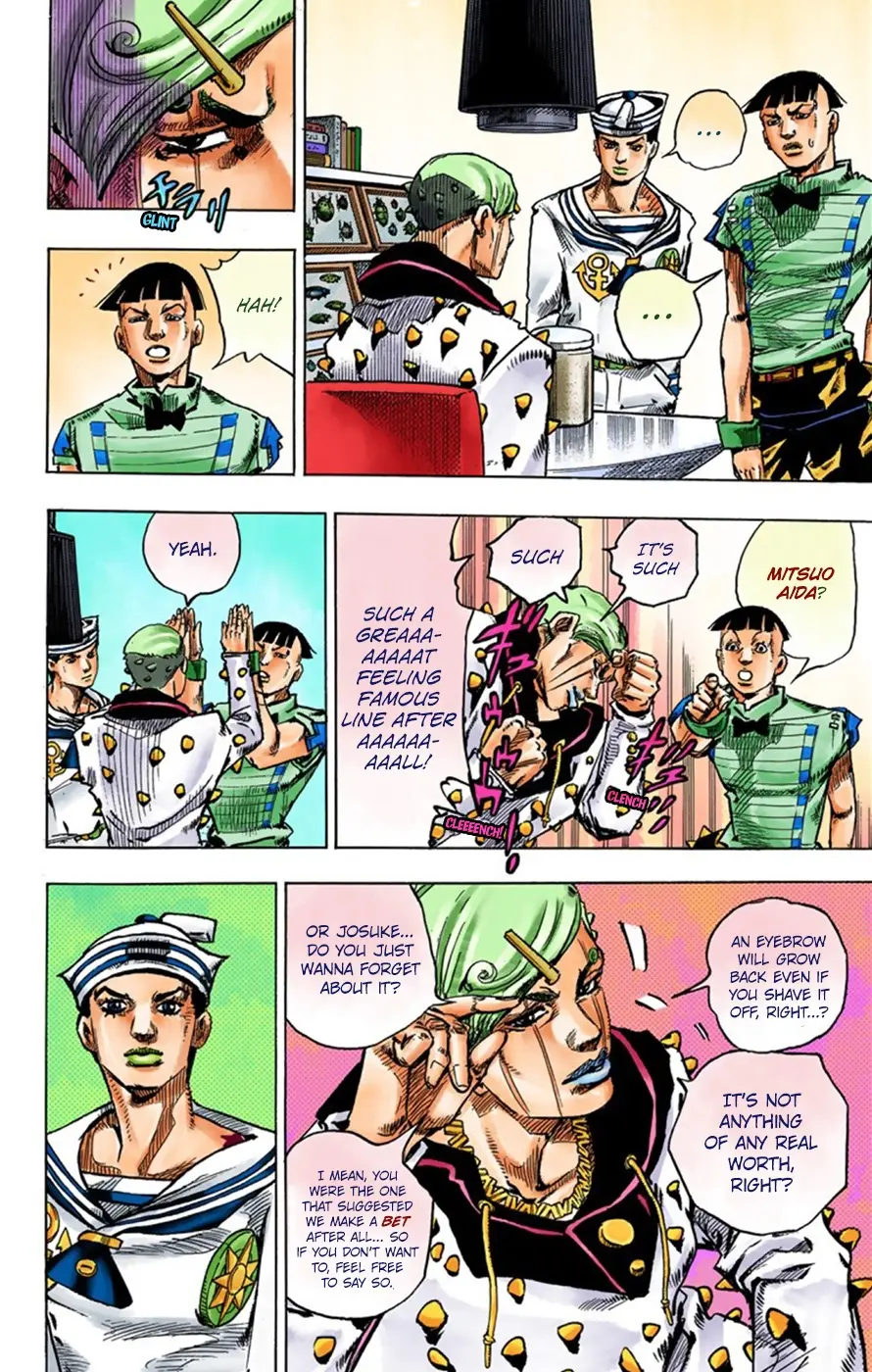 JoJo's Bizarre Adventure, Part 8: JoJolion Colored Manga, chapter 35, page 12