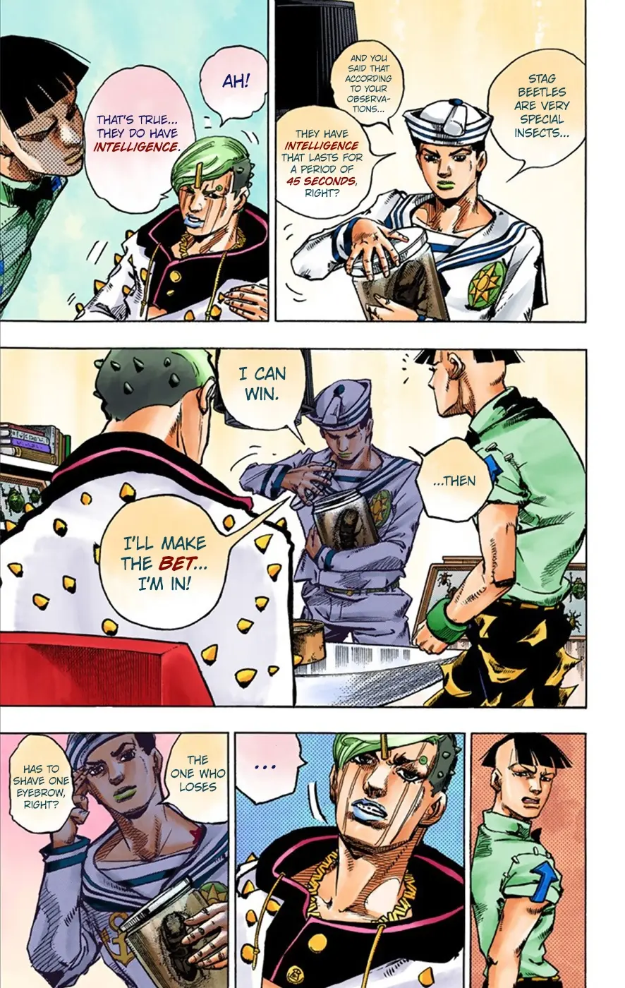 JoJo's Bizarre Adventure, Part 8: JoJolion Colored Manga, chapter 35, page 13
