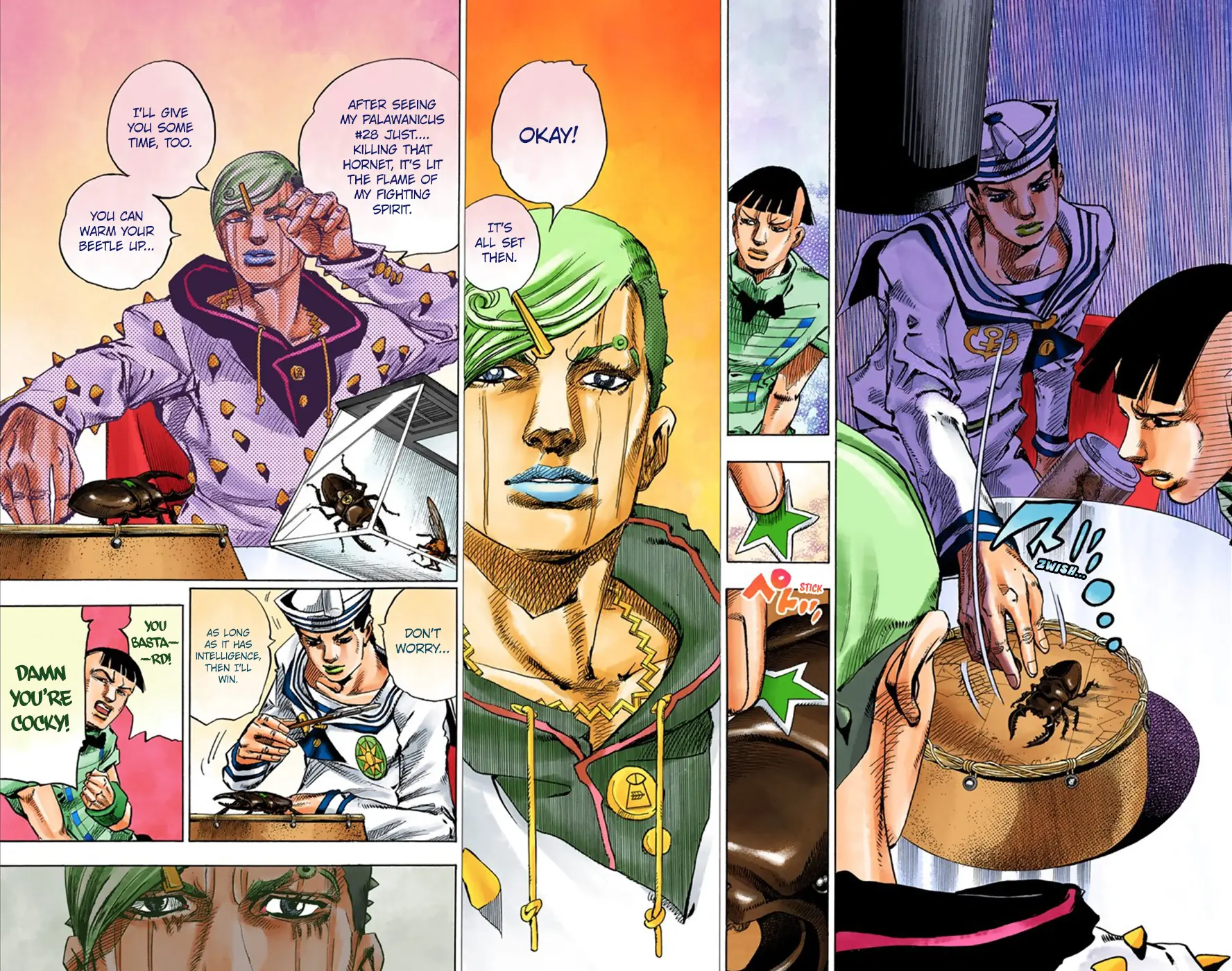 JoJo's Bizarre Adventure, Part 8: JoJolion Colored Manga, chapter 35, page 14