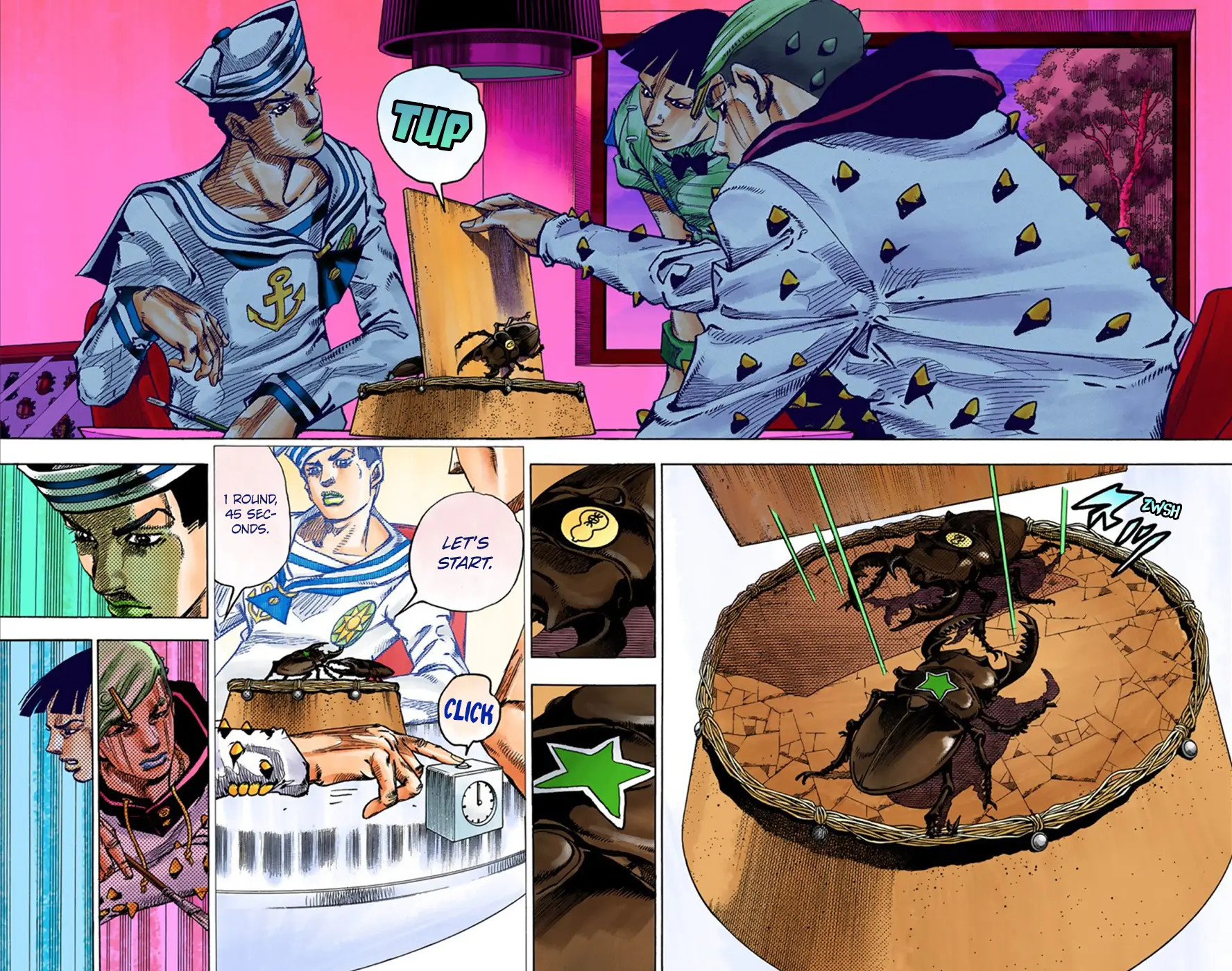 JoJo's Bizarre Adventure, Part 8: JoJolion Colored Manga, chapter 35, page 15
