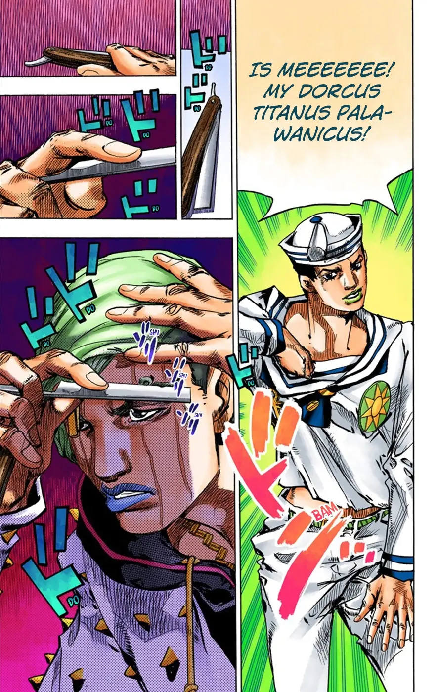 JoJo's Bizarre Adventure, Part 8: JoJolion Colored Manga, chapter 35, page 30