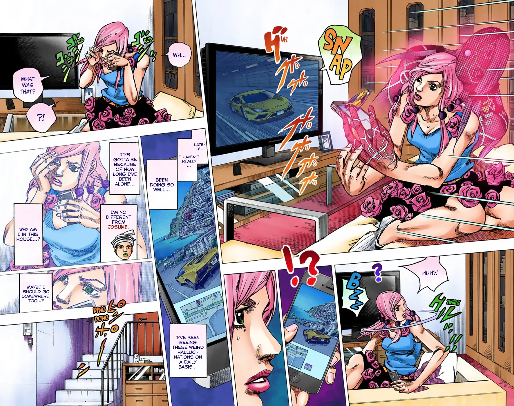 JoJo's Bizarre Adventure, Part 8: JoJolion Colored Manga, chapter 36, page 4