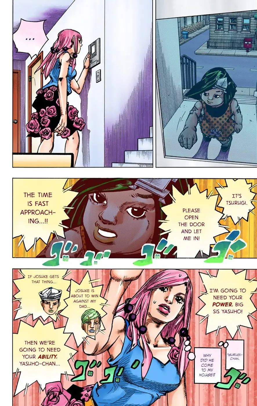 JoJo's Bizarre Adventure, Part 8: JoJolion Colored Manga, chapter 36, page 5