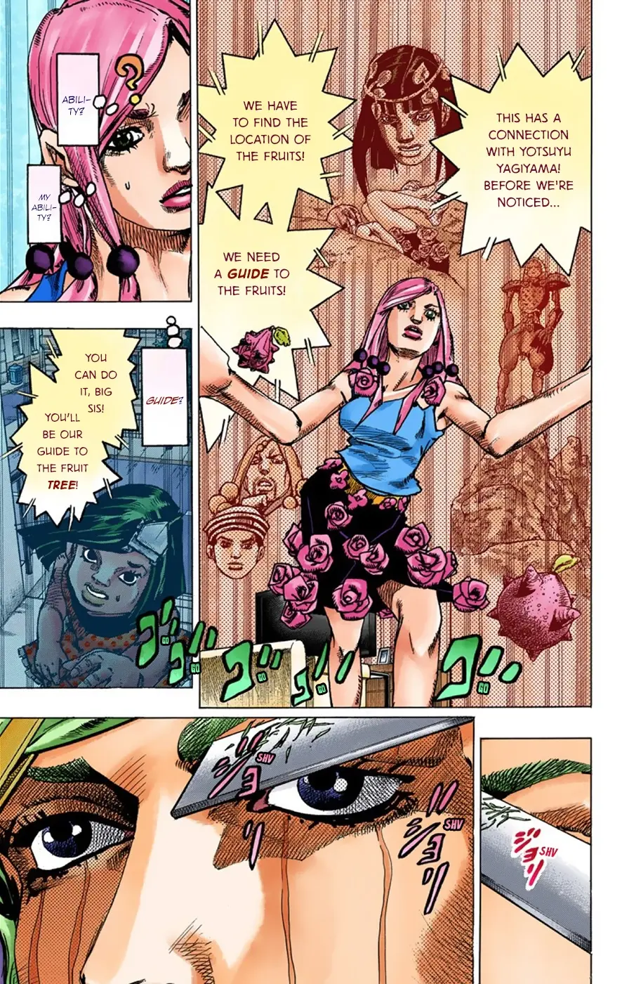 JoJo's Bizarre Adventure, Part 8: JoJolion Colored Manga, chapter 36, page 6